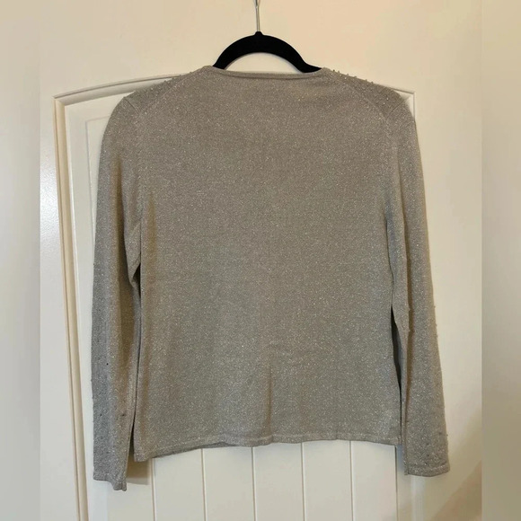 Pursuits Ltd. Silk Blend Cardigan.Layering. Special Occasion. Formal Cardigan. - Picture 3 of 5